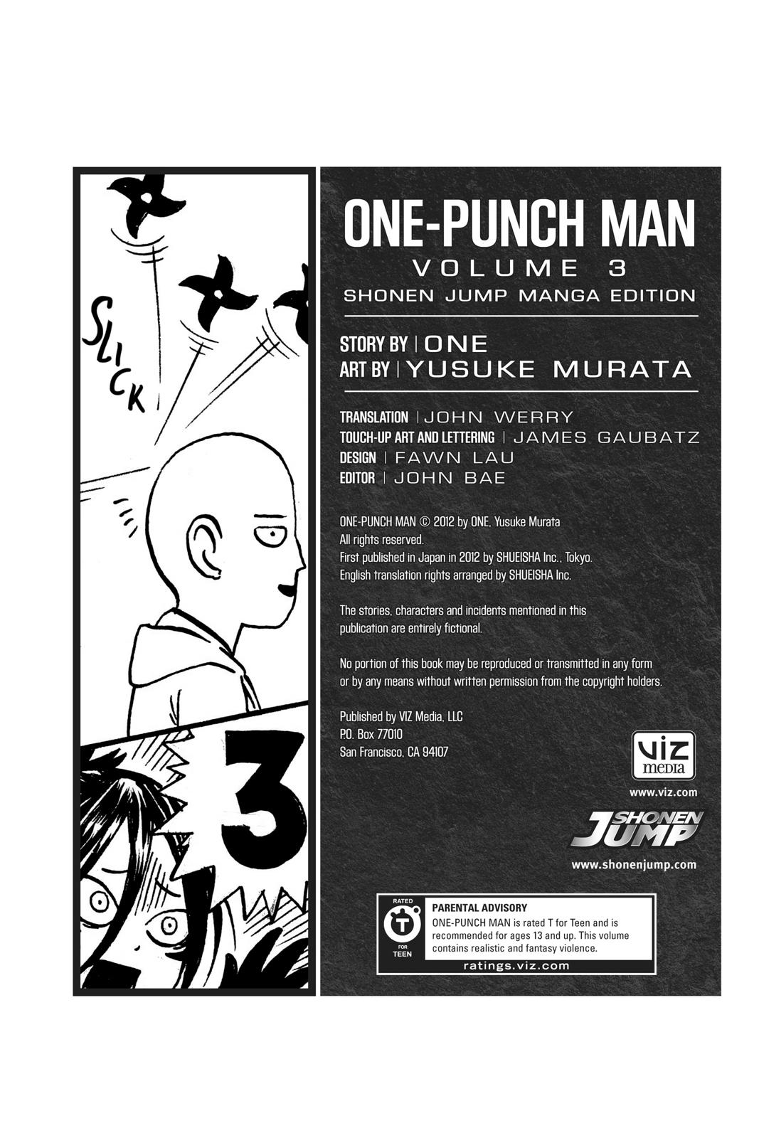 Read One-Punch Man Manga Online