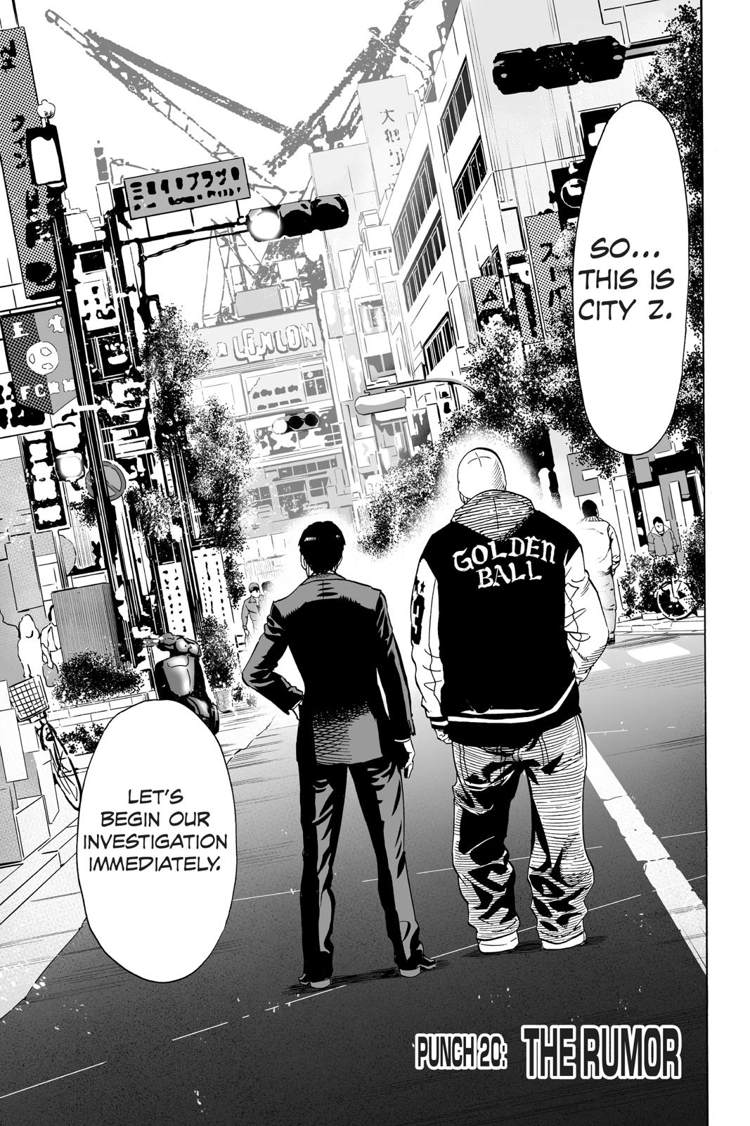 Read One-Punch Man Manga Online