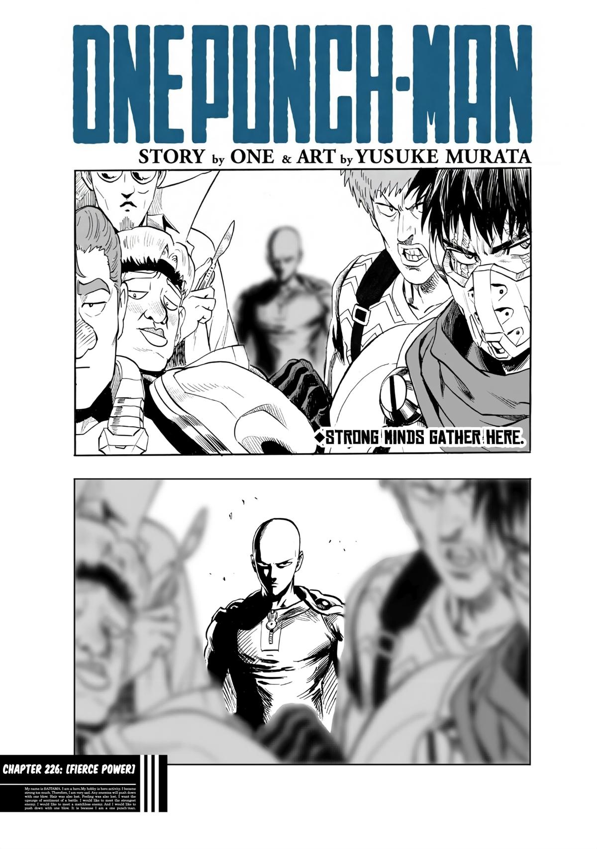 Read One-Punch Man Manga Online
