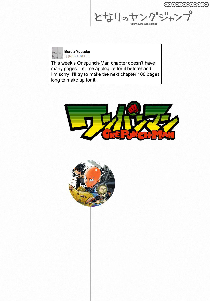 Read One-Punch Man Manga Online