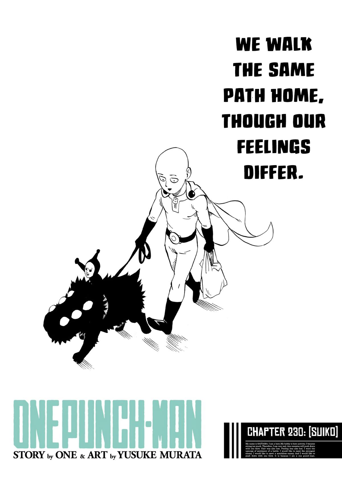 Read One-Punch Man Manga Online