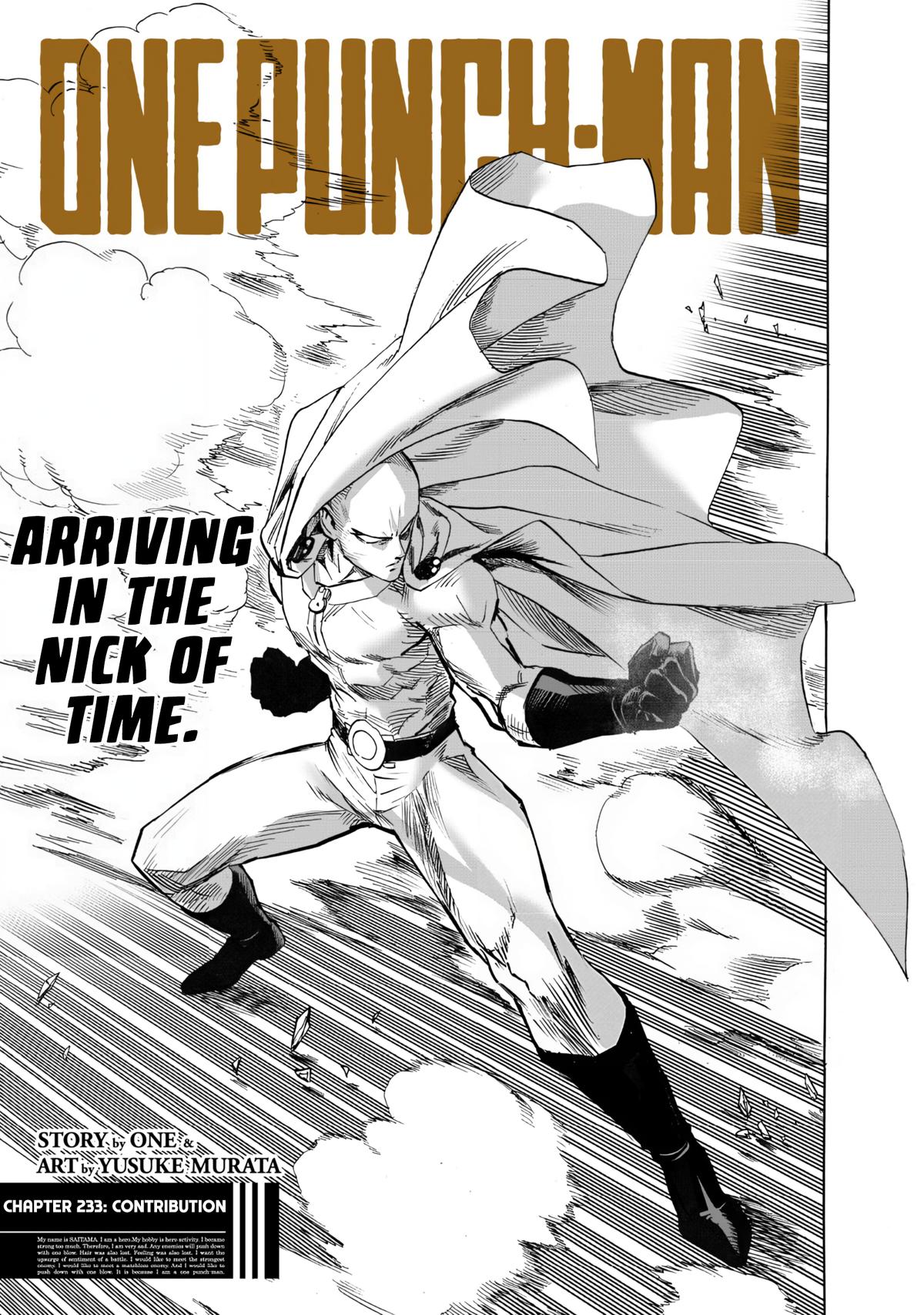 Read One-Punch Man Manga Online