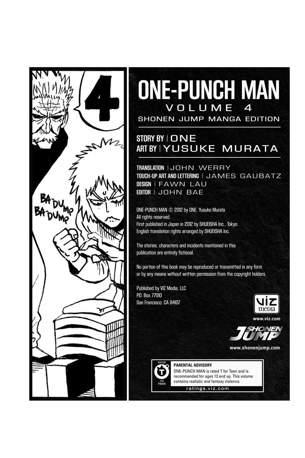 Read One-Punch Man Manga Online