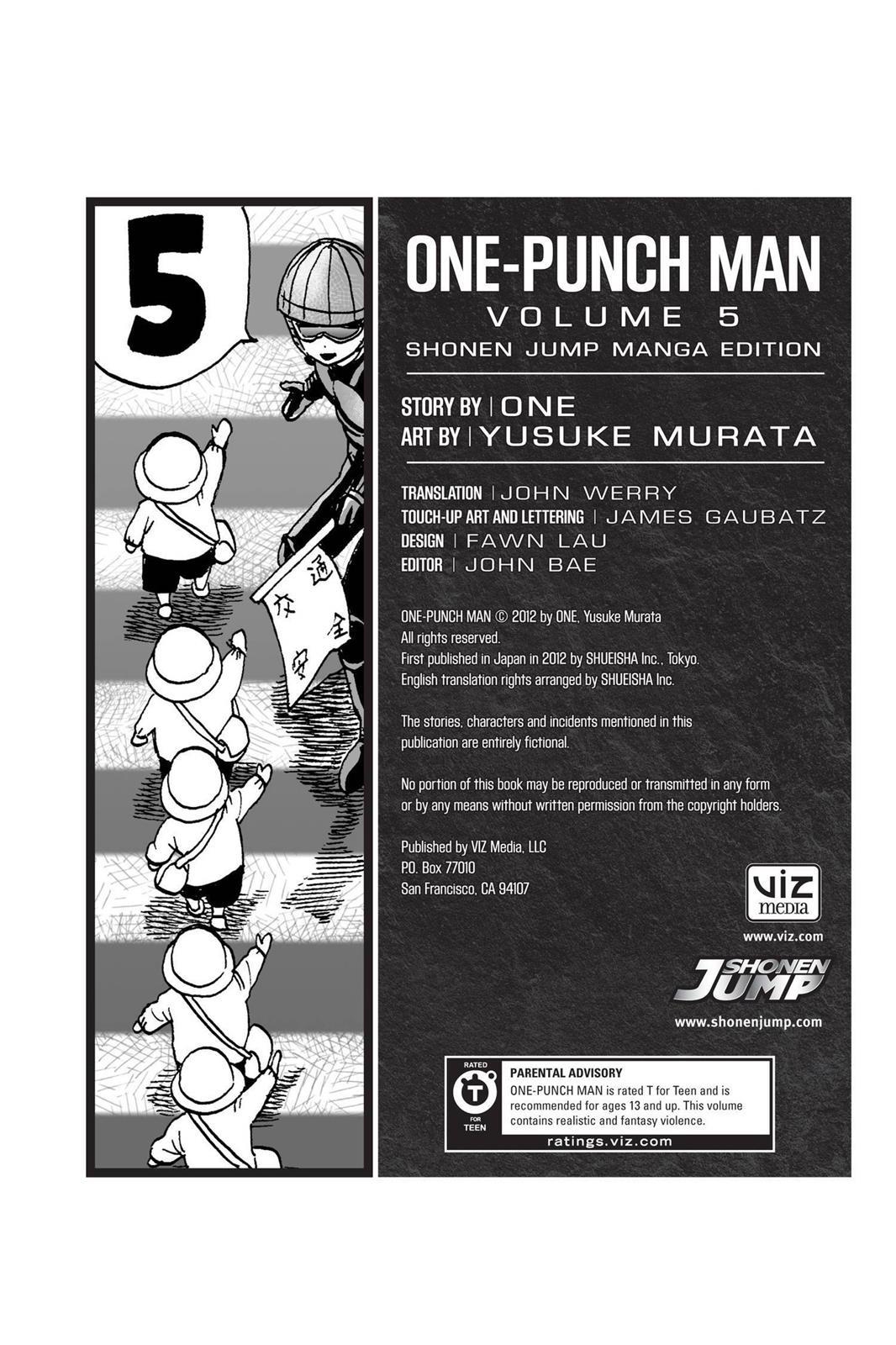 Read One-Punch Man Manga Online