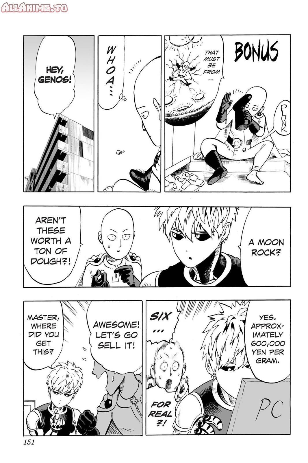 Read One-Punch Man Manga Online