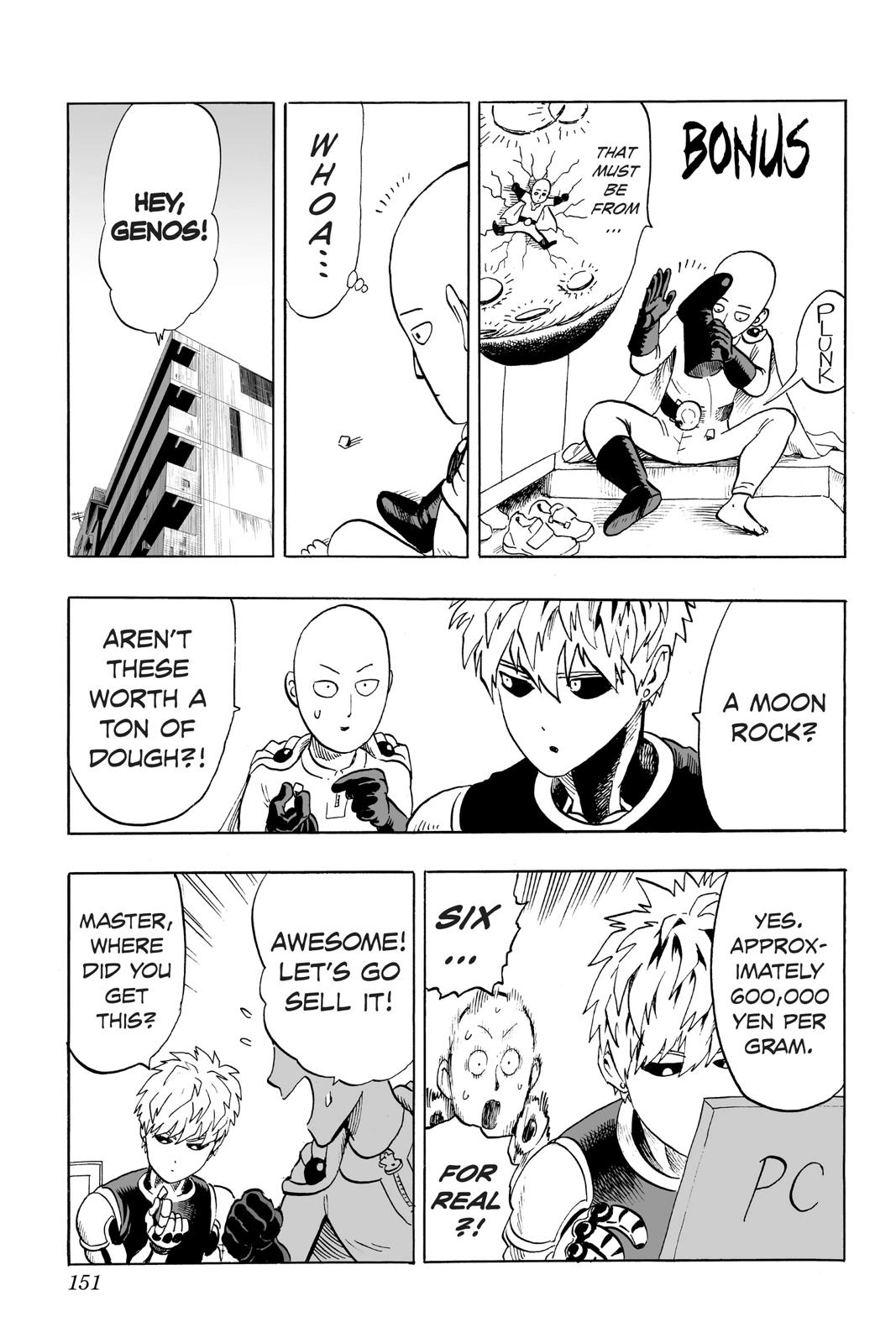 Read One-Punch Man Manga Online