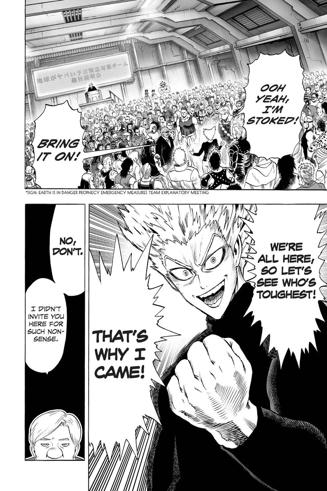 Read One-Punch Man Manga Online