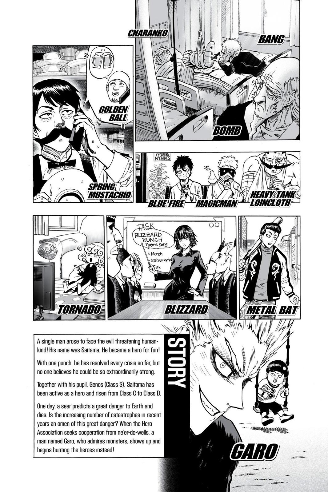 Read One-Punch Man Manga Online