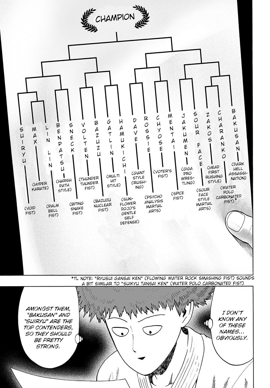 Read One-Punch Man Manga Online