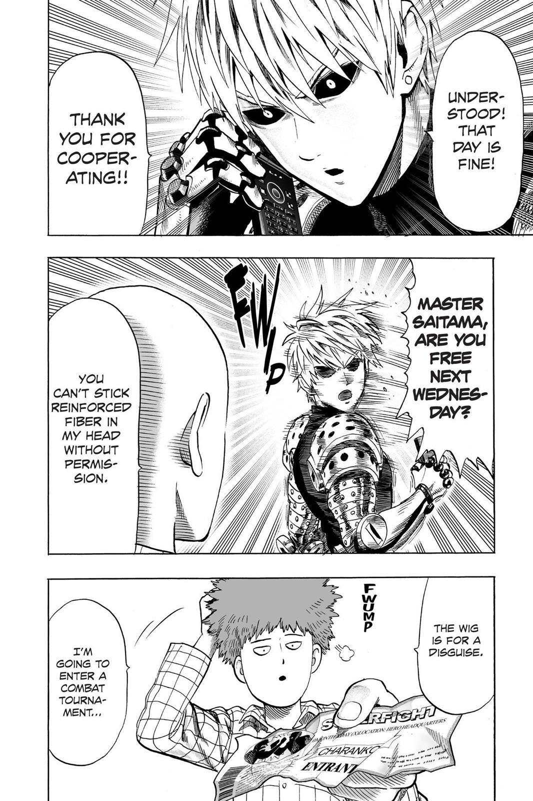Read One-Punch Man Manga Online
