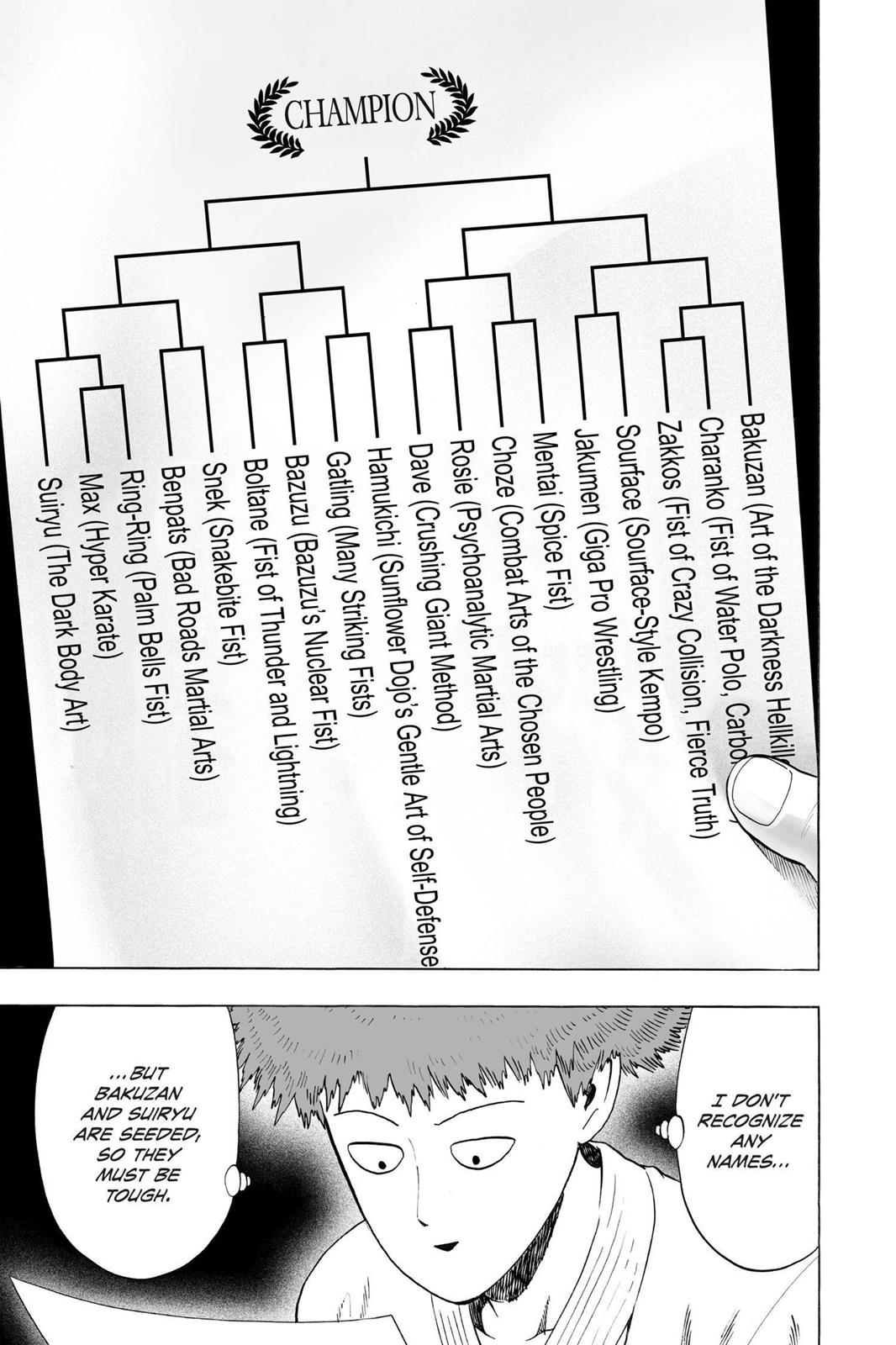 Read One-Punch Man Manga Online