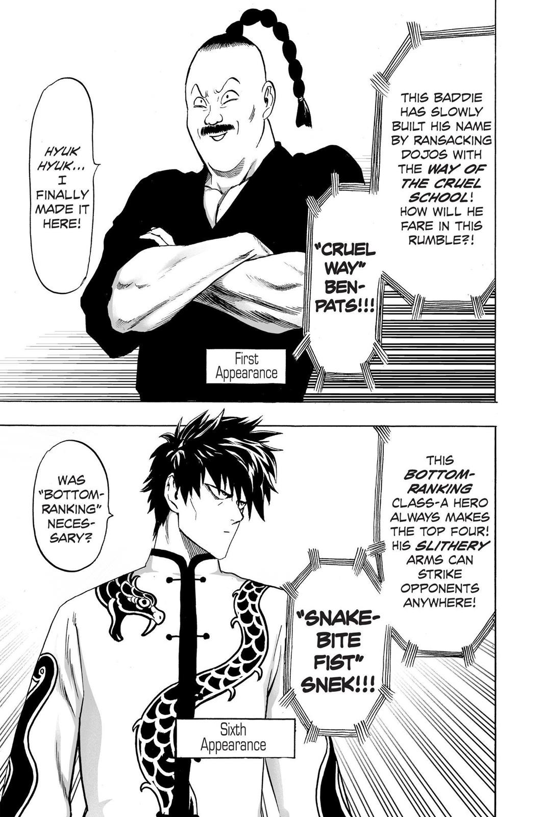 Read One-Punch Man Manga Online