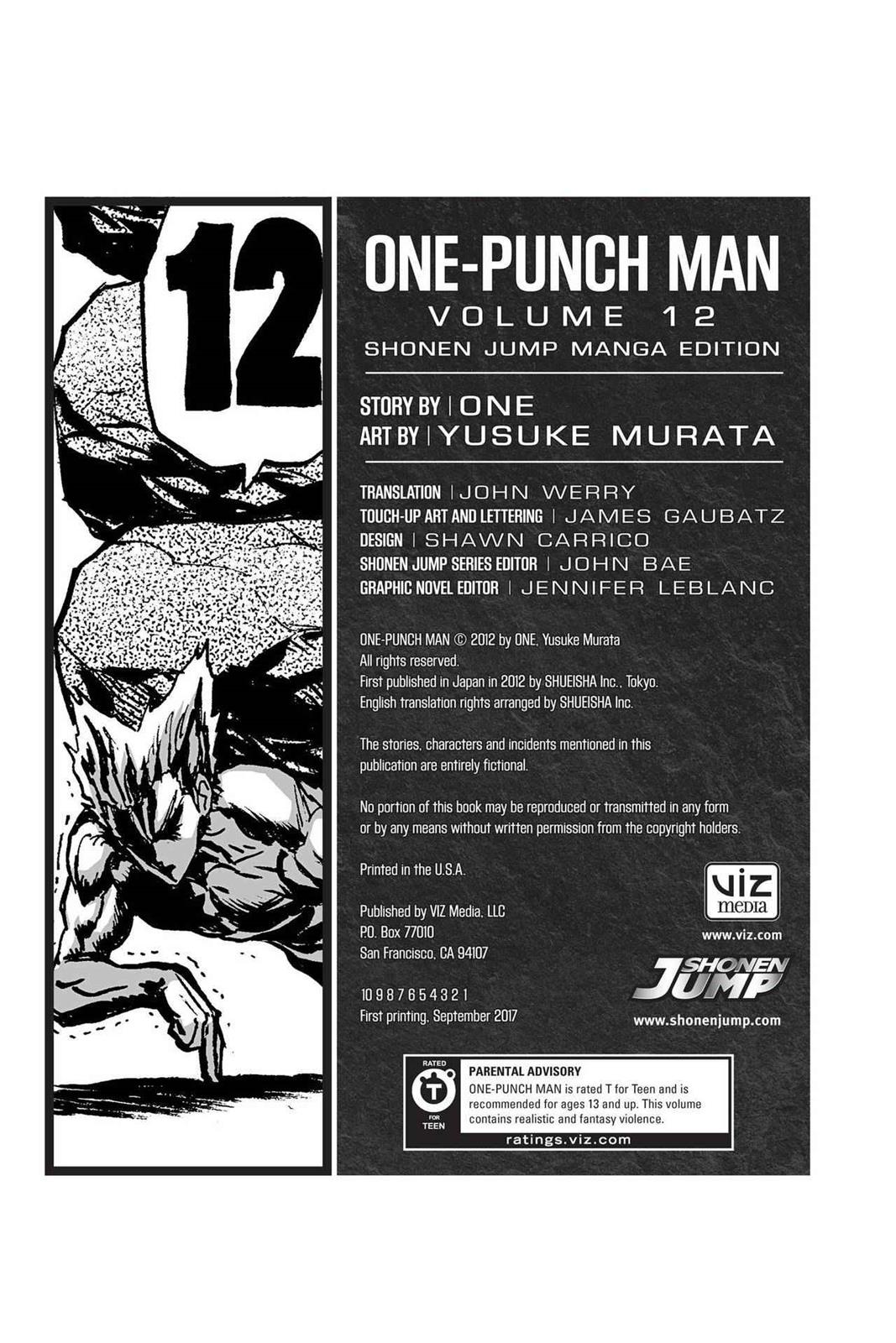 Read One-Punch Man Manga Online