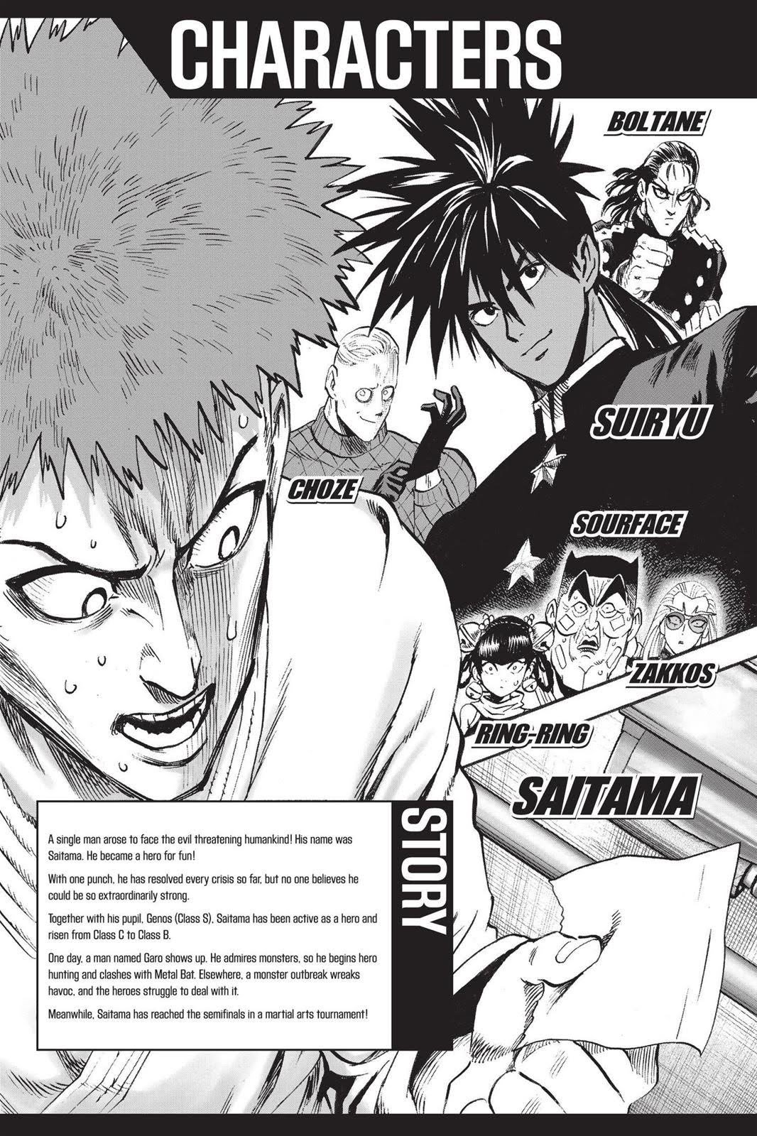 Read One-Punch Man Manga Online
