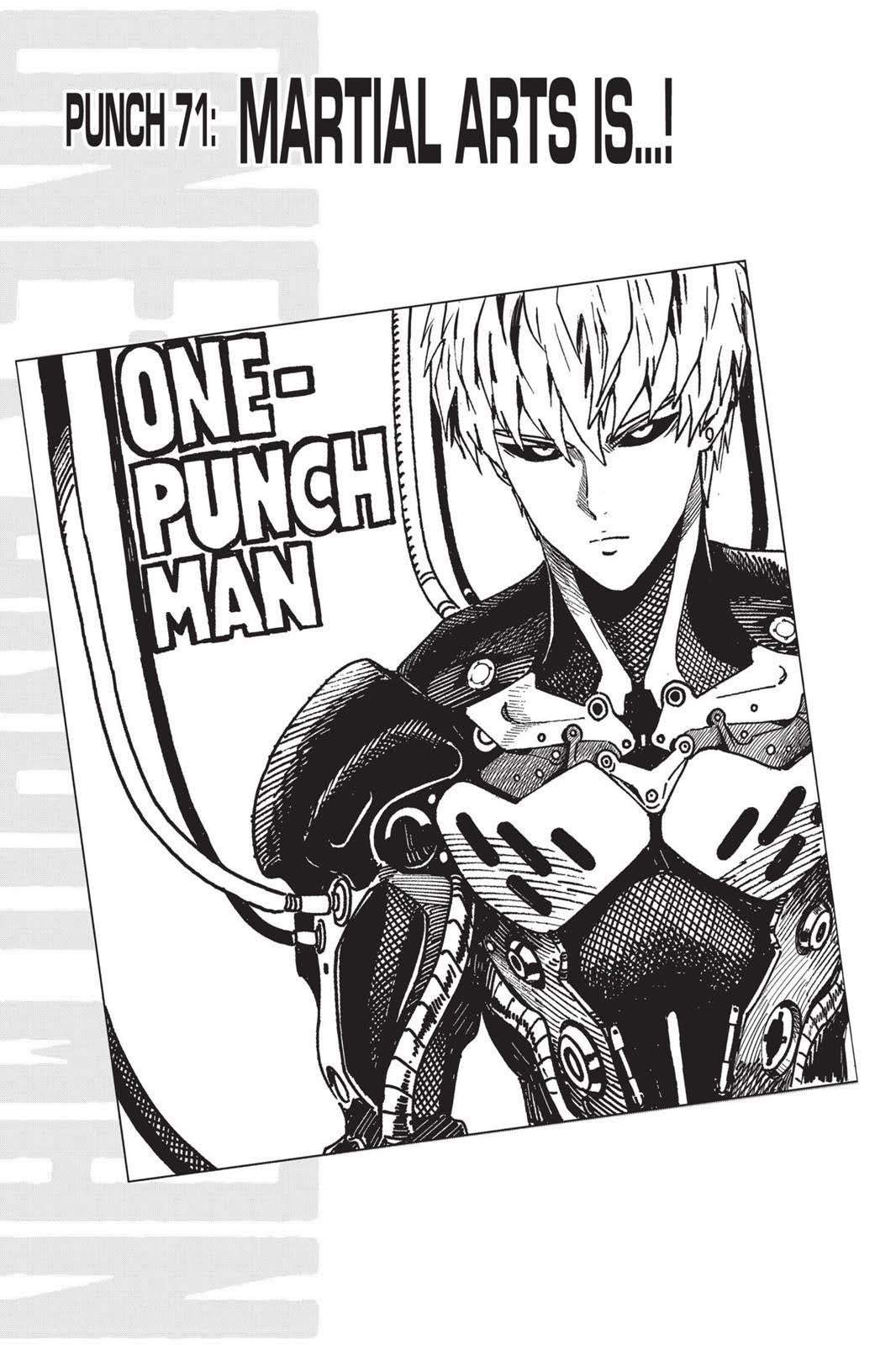 Read One-Punch Man Manga Online