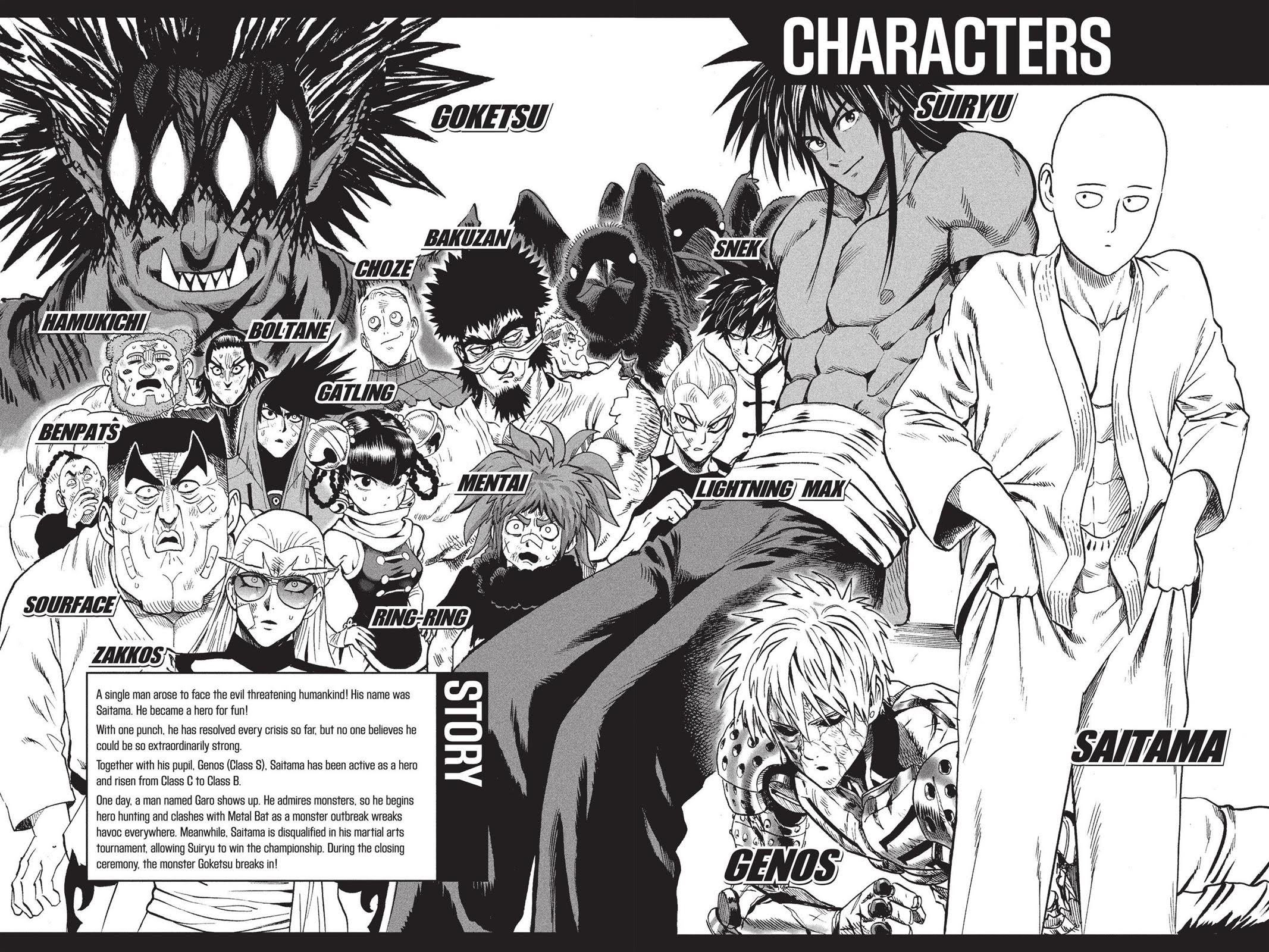 Read One-Punch Man Manga Online