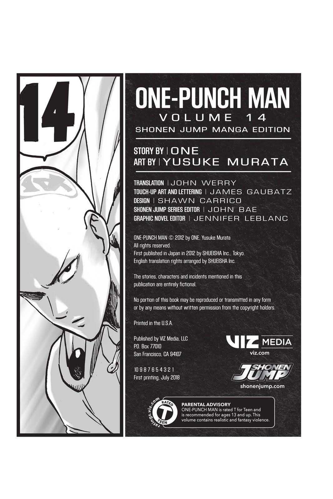 Read One-Punch Man Manga Online