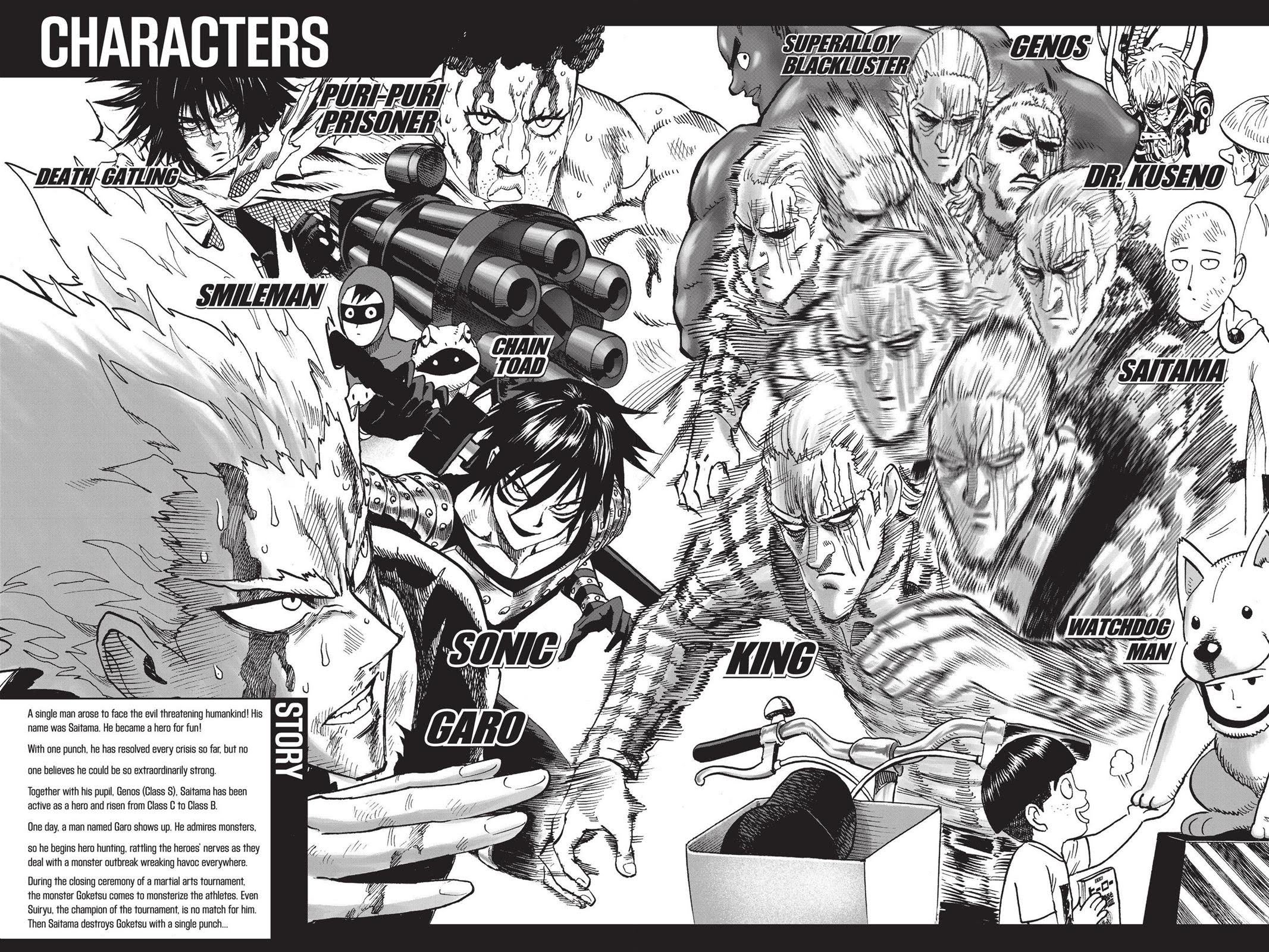 Read One-Punch Man Manga Online