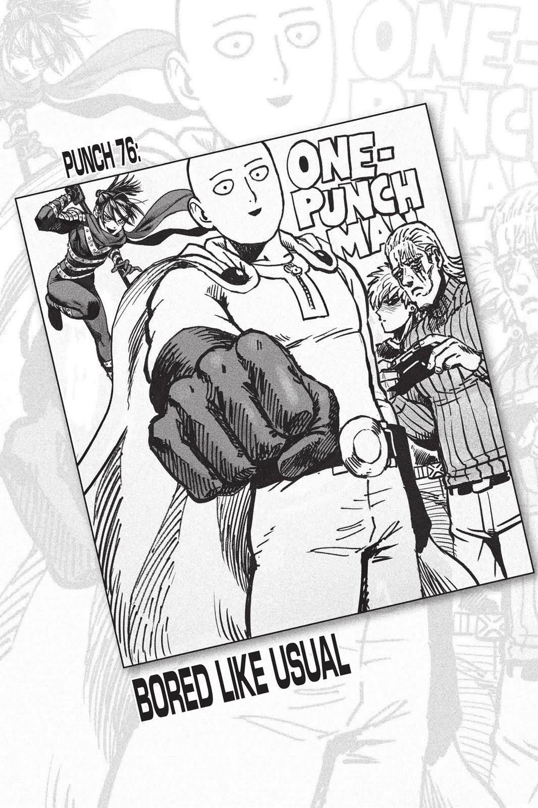 Read One-Punch Man Manga Online