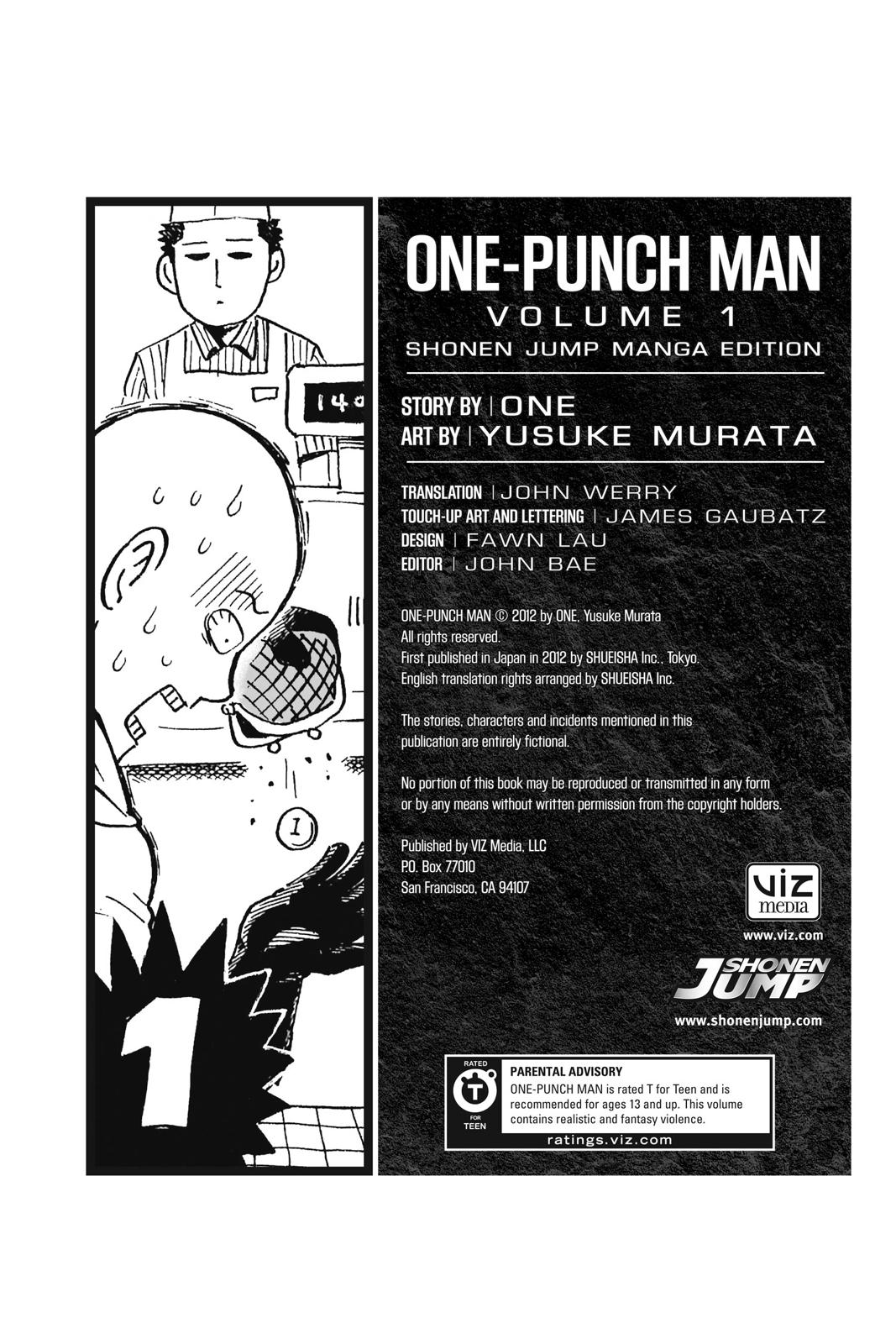 Read One-Punch Man Manga Online