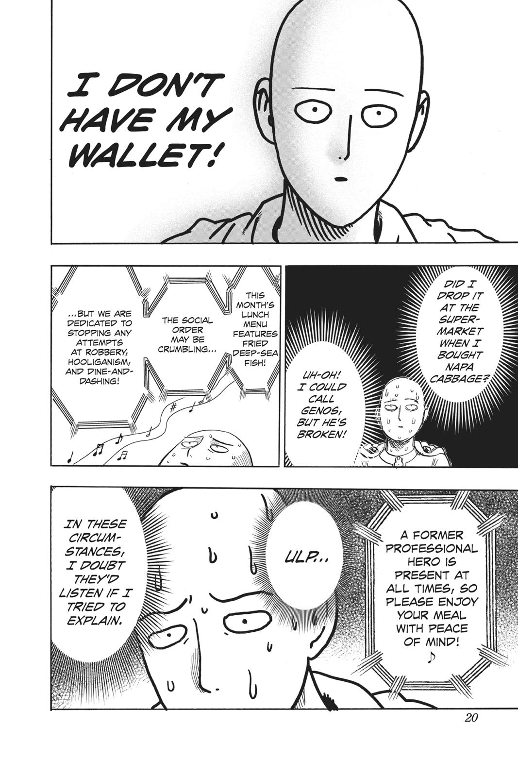 Read One-Punch Man Manga Online
