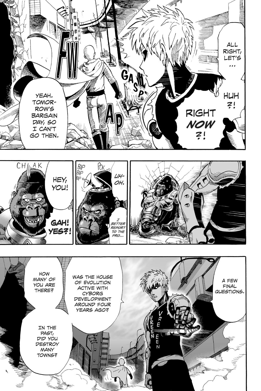 Read One-Punch Man Manga Online
