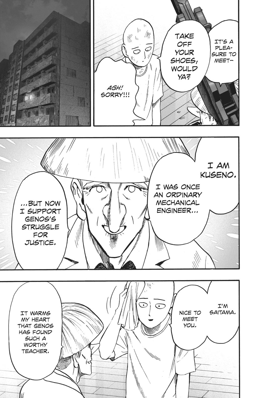 Read One-Punch Man Manga Online