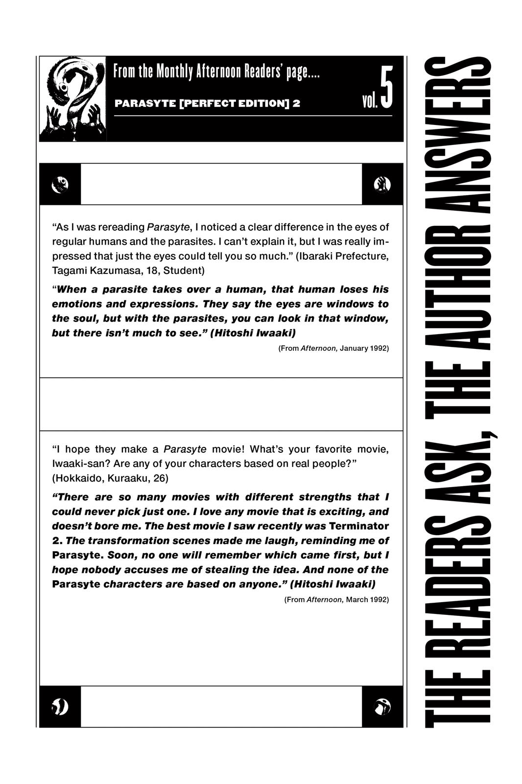 Read Parasyte Manga Online