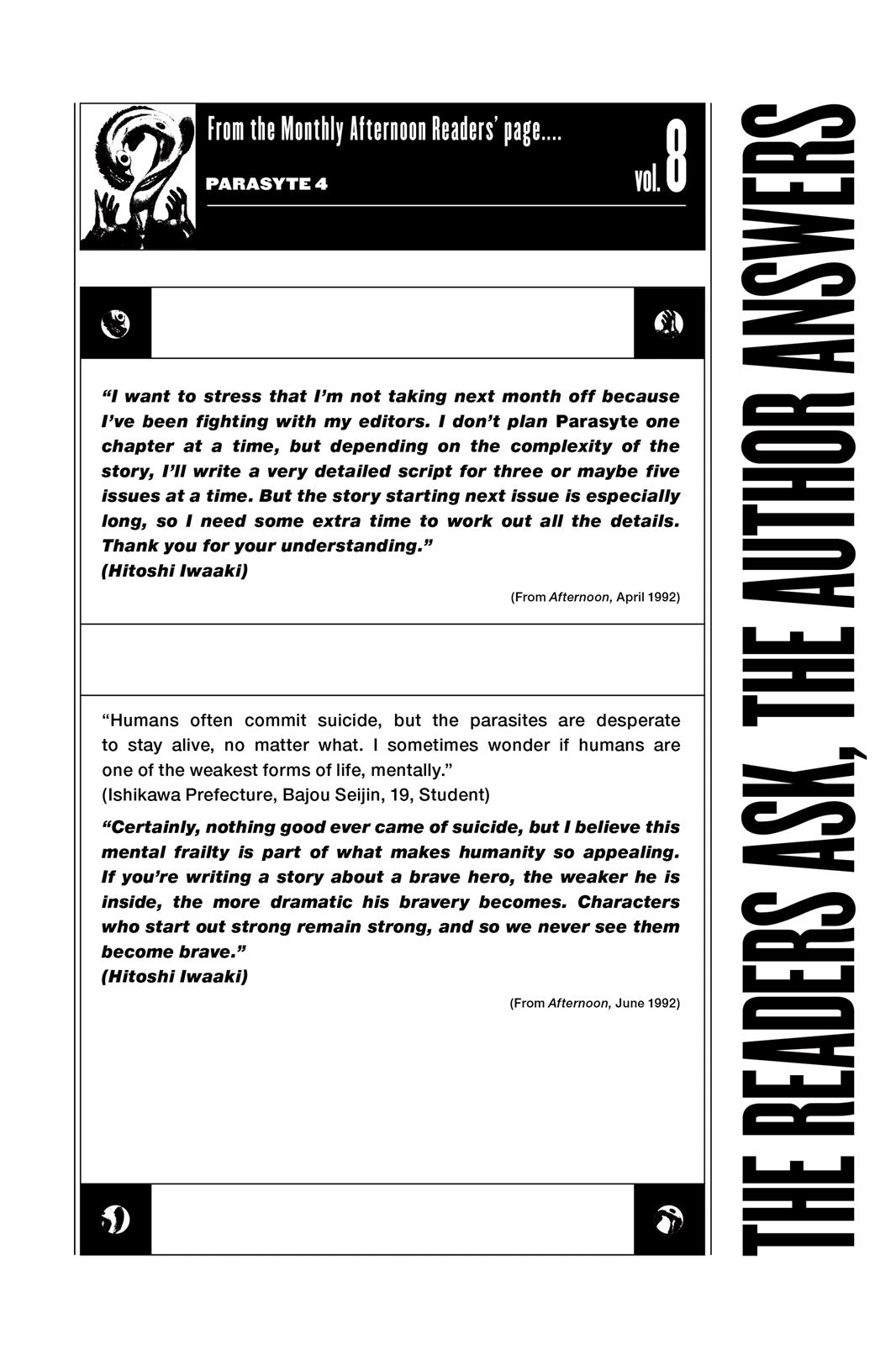 Read Parasyte Manga Online