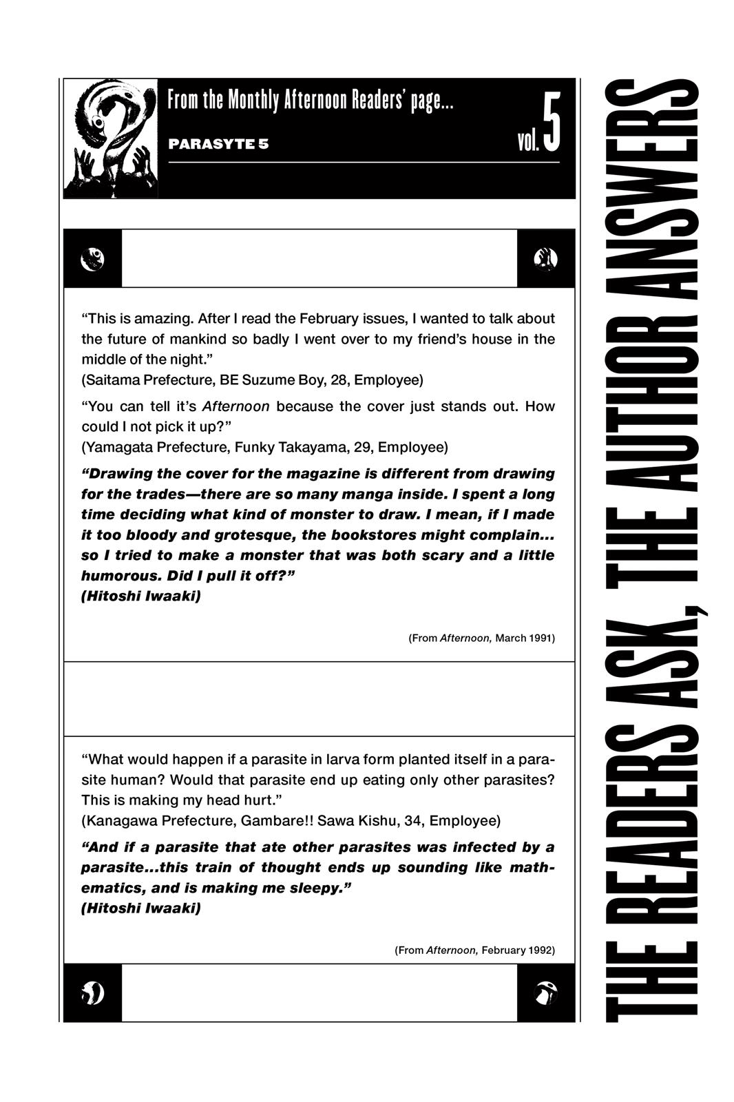 Read Parasyte Manga Online