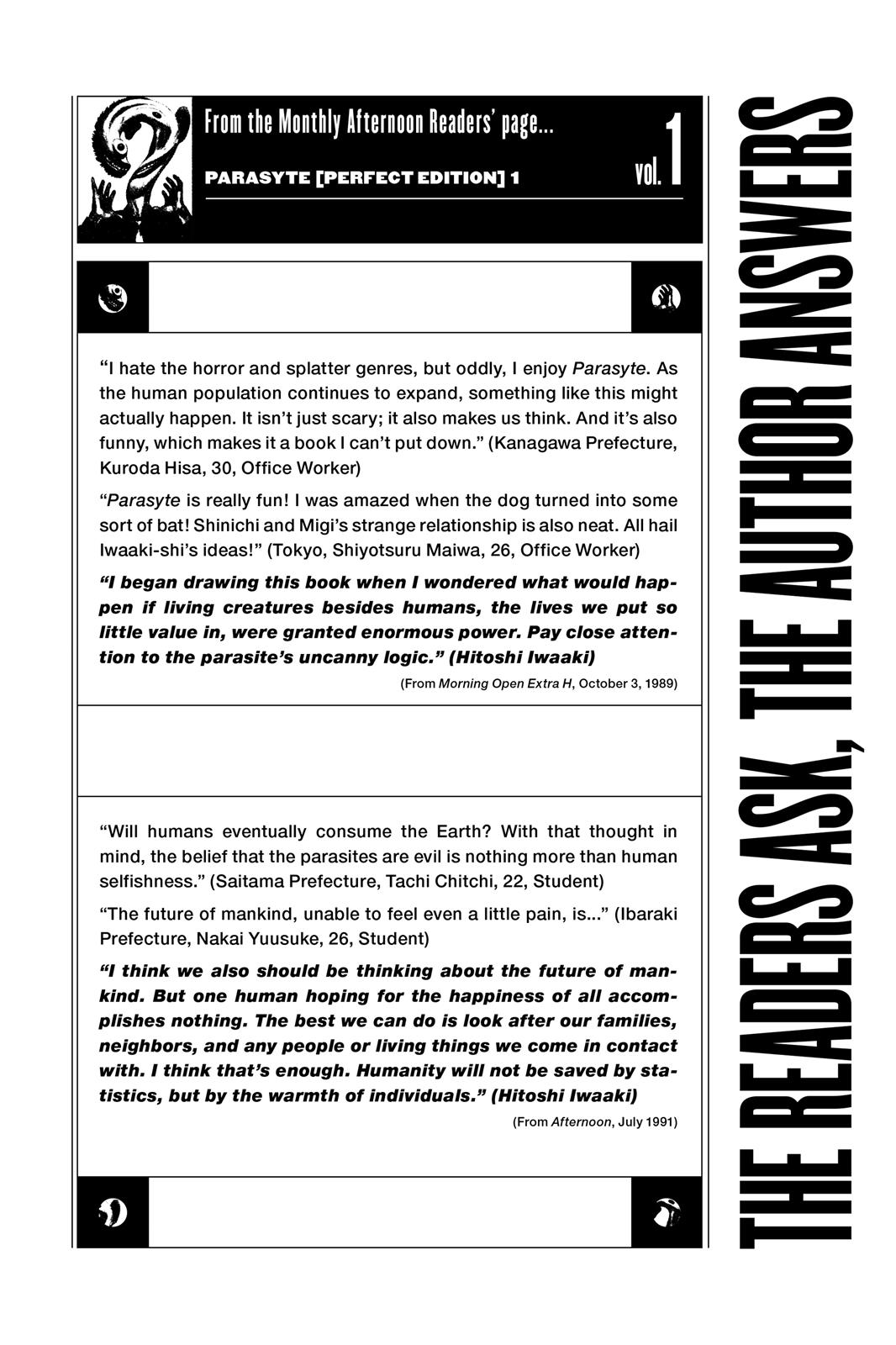 Read Parasyte Manga Online