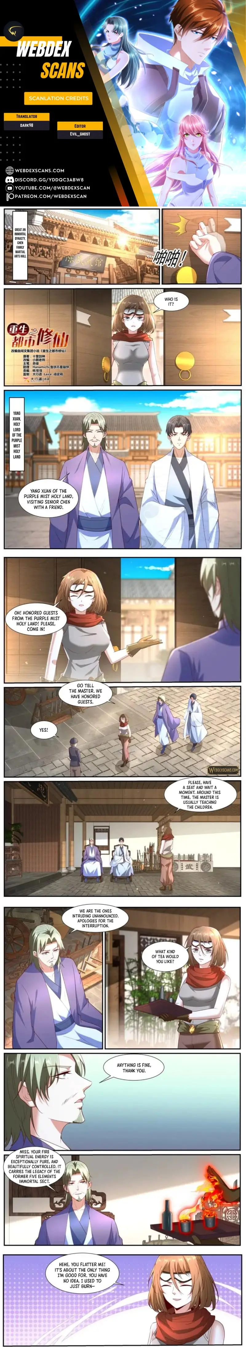 Read Rebirth Of The Urban Immortal Cultivator Manga Online