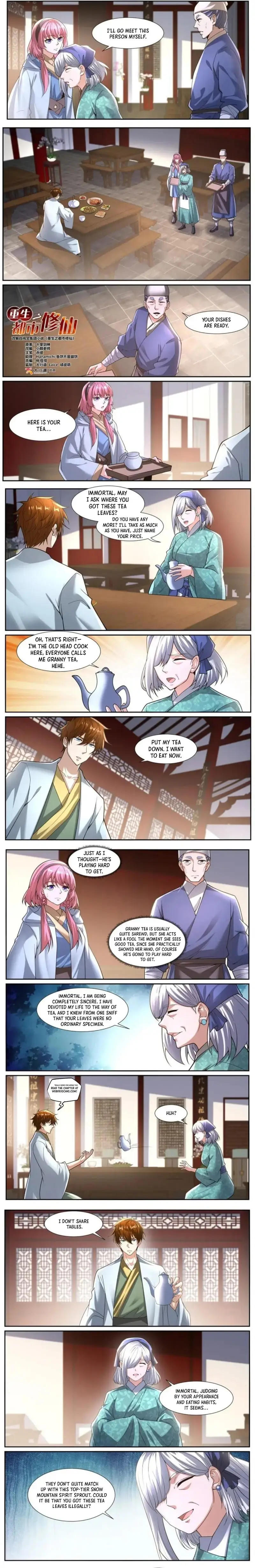 Read Rebirth Of The Urban Immortal Cultivator Manga Online