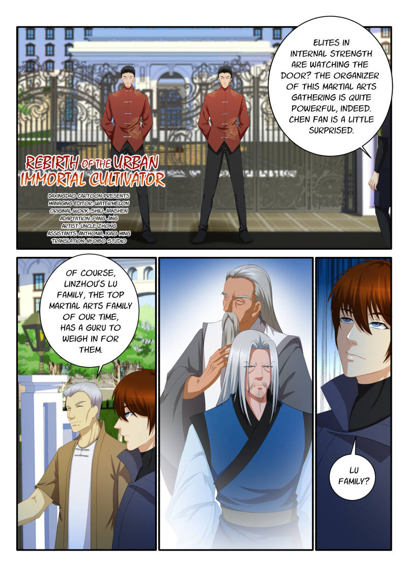 Read Rebirth Of The Urban Immortal Cultivator Manga Online