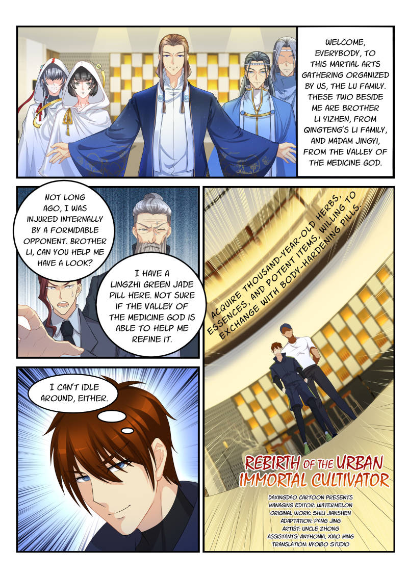 Read Rebirth Of The Urban Immortal Cultivator Manga Online