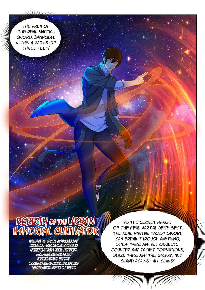Read Rebirth Of The Urban Immortal Cultivator Manga Online