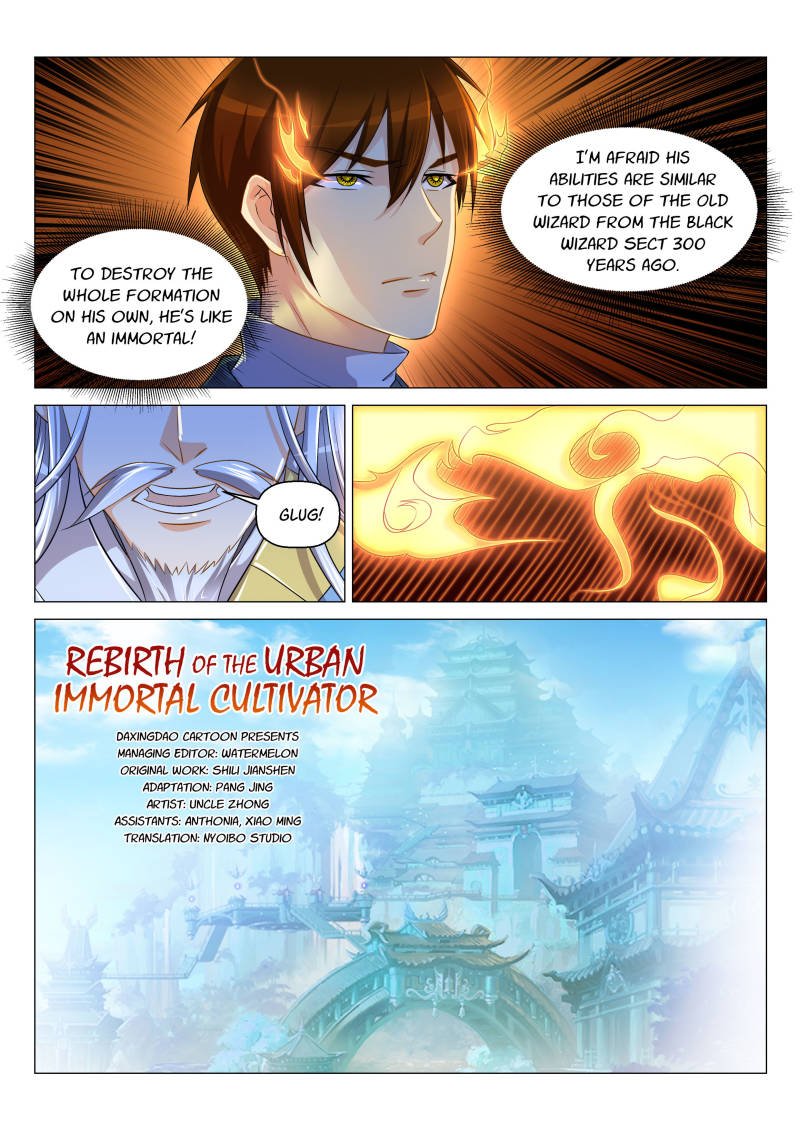 Read Rebirth Of The Urban Immortal Cultivator Manga Online