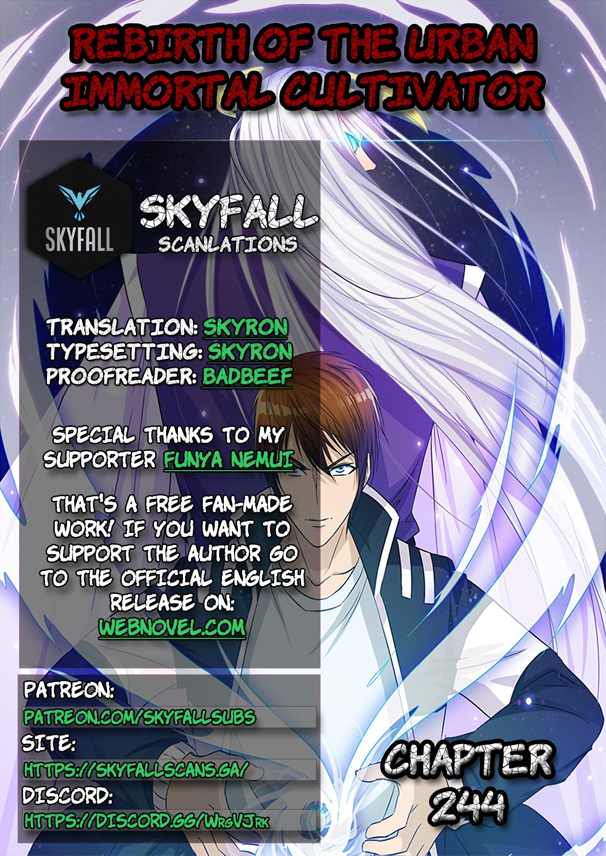 Read Rebirth Of The Urban Immortal Cultivator Manga Online