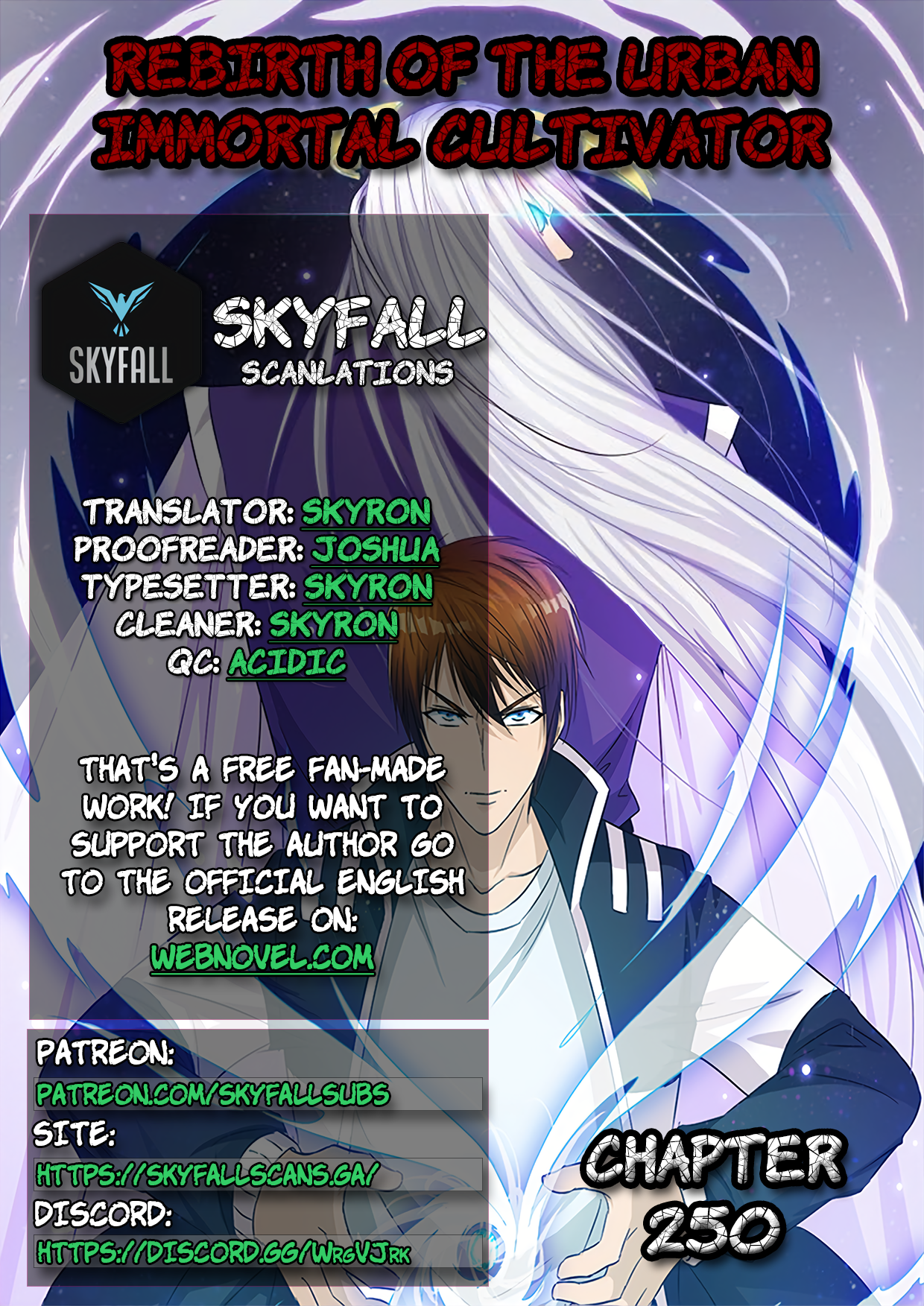 Read Rebirth Of The Urban Immortal Cultivator Manga Online
