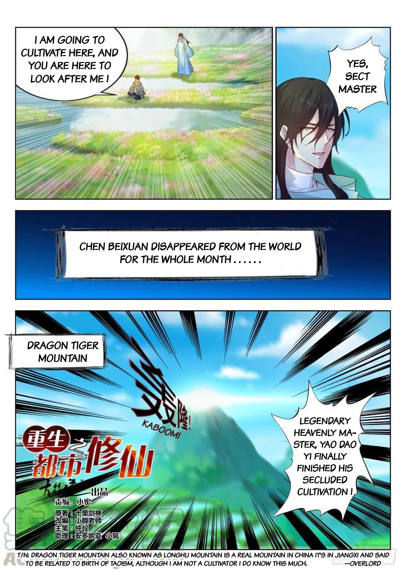 Read Rebirth Of The Urban Immortal Cultivator Manga Online