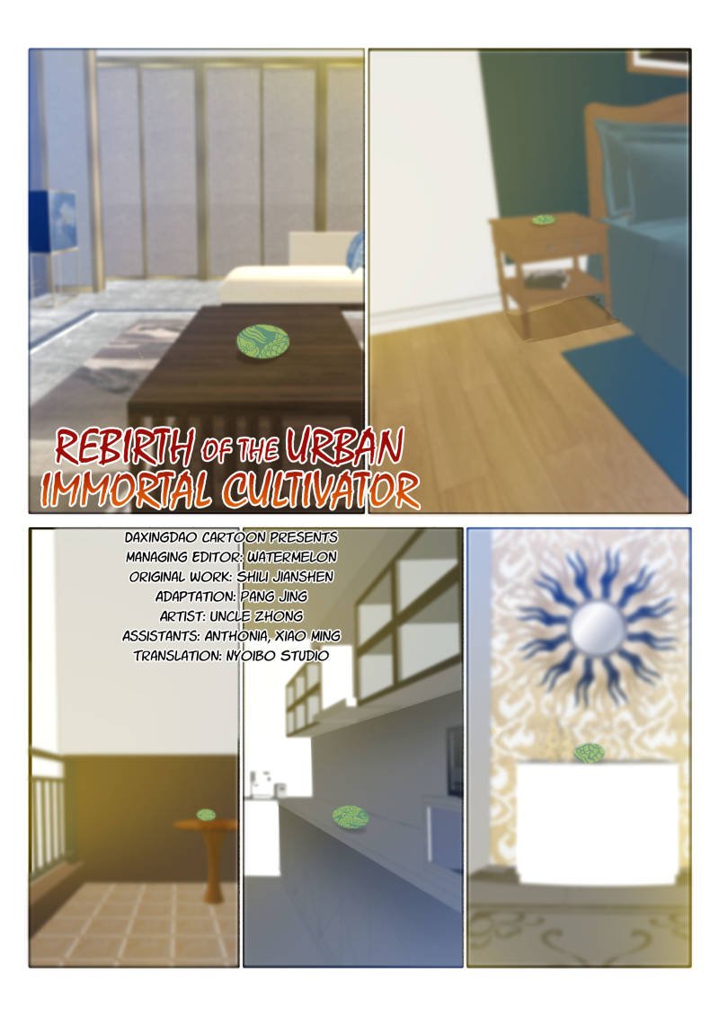 Read Rebirth Of The Urban Immortal Cultivator Manga Online
