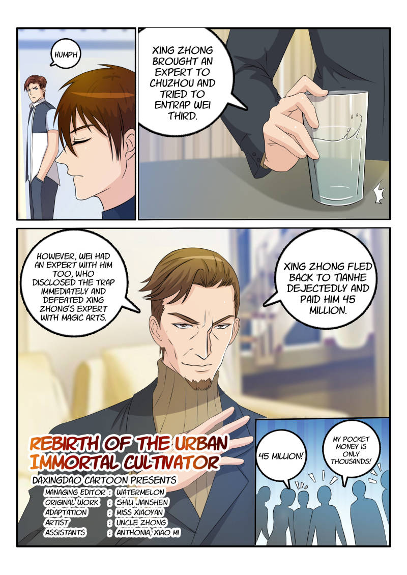 Read Rebirth Of The Urban Immortal Cultivator Manga Online