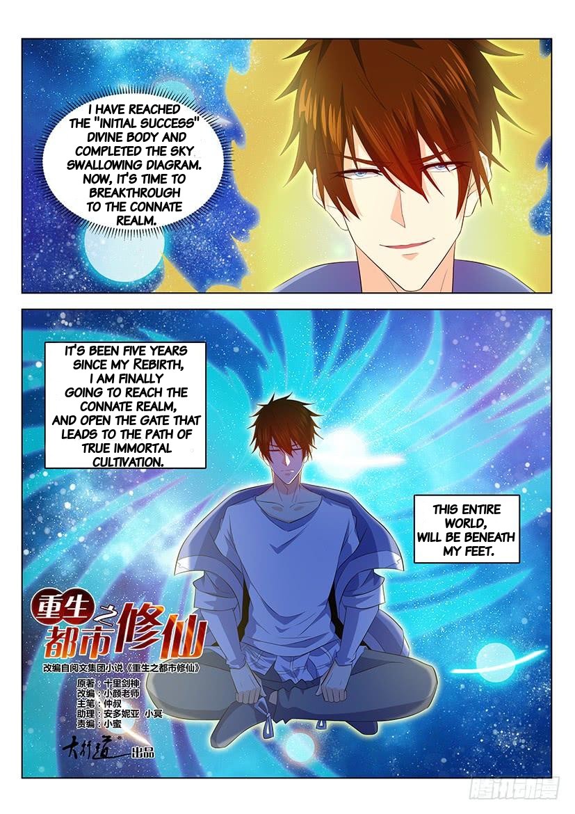 Read Rebirth Of The Urban Immortal Cultivator Manga Online