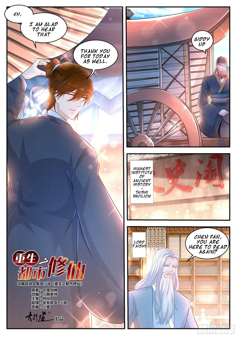 Read Rebirth Of The Urban Immortal Cultivator Manga Online