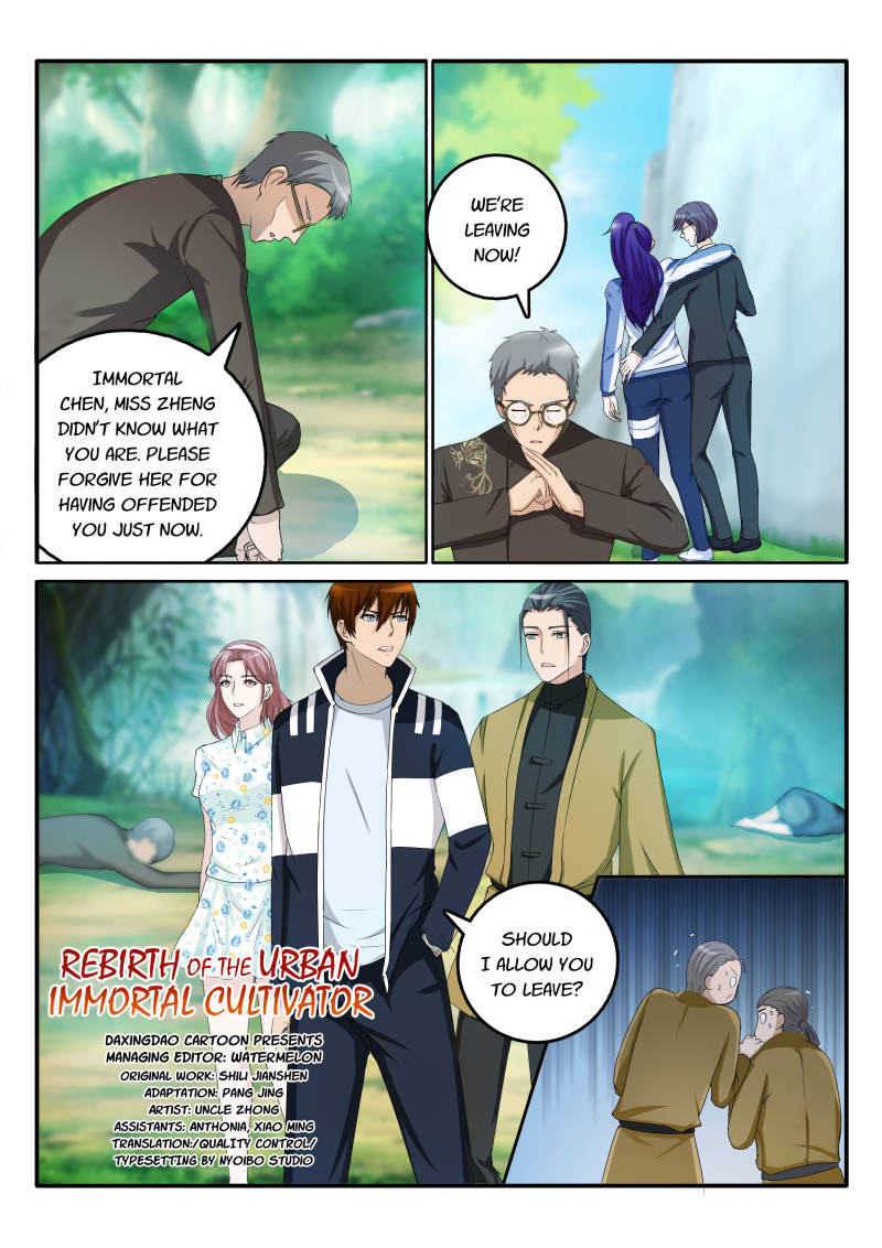 Read Rebirth Of The Urban Immortal Cultivator Manga Online