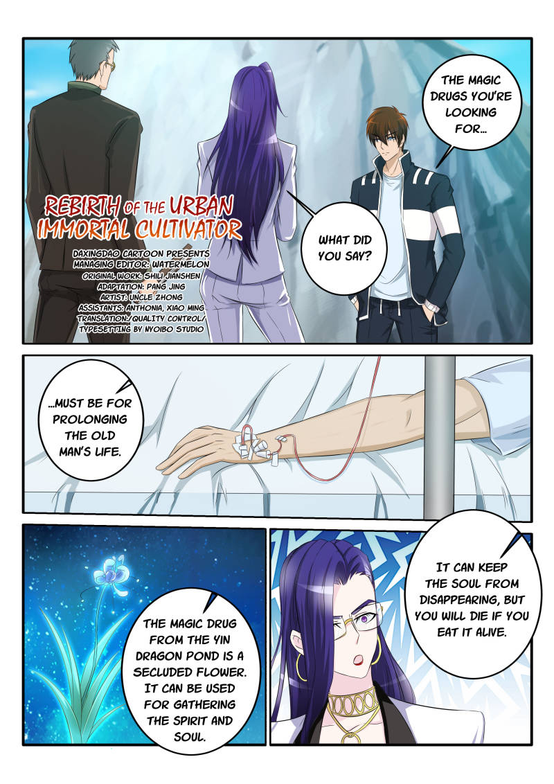 Read Rebirth Of The Urban Immortal Cultivator Manga Online