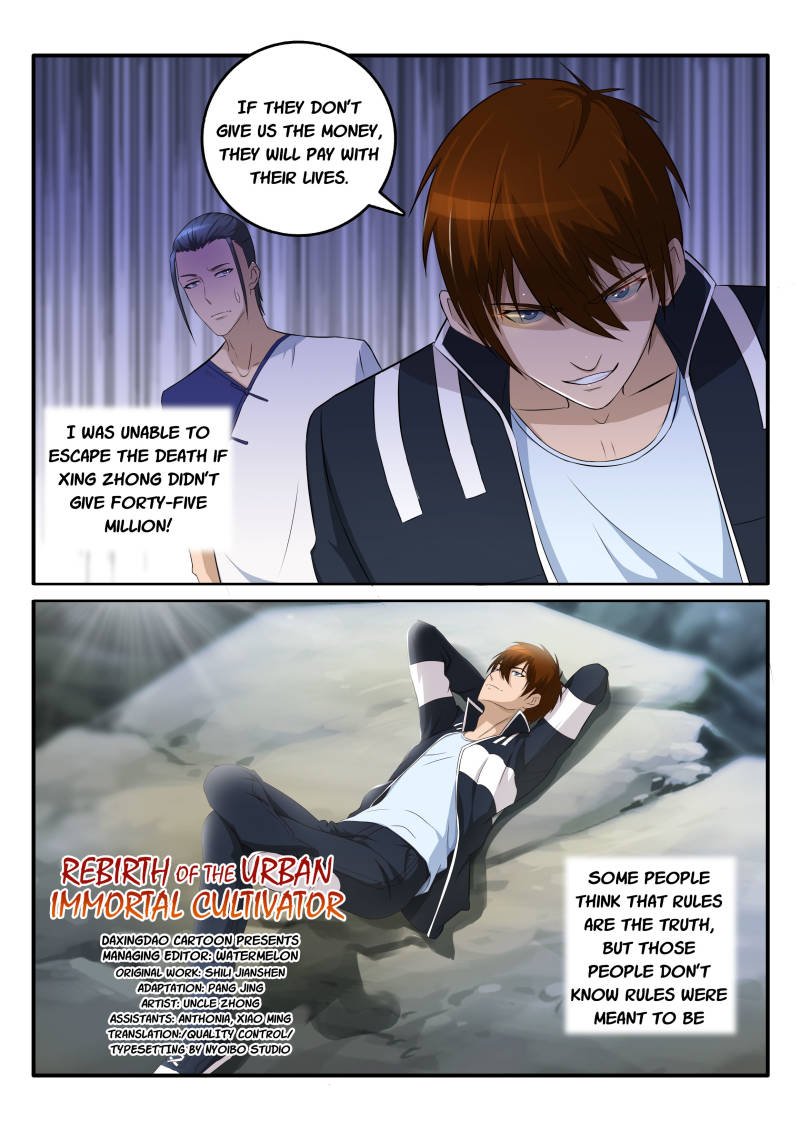 Read Rebirth Of The Urban Immortal Cultivator Manga Online