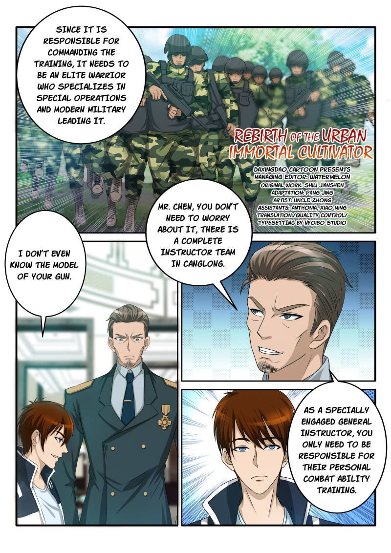 Read Rebirth Of The Urban Immortal Cultivator Manga Online