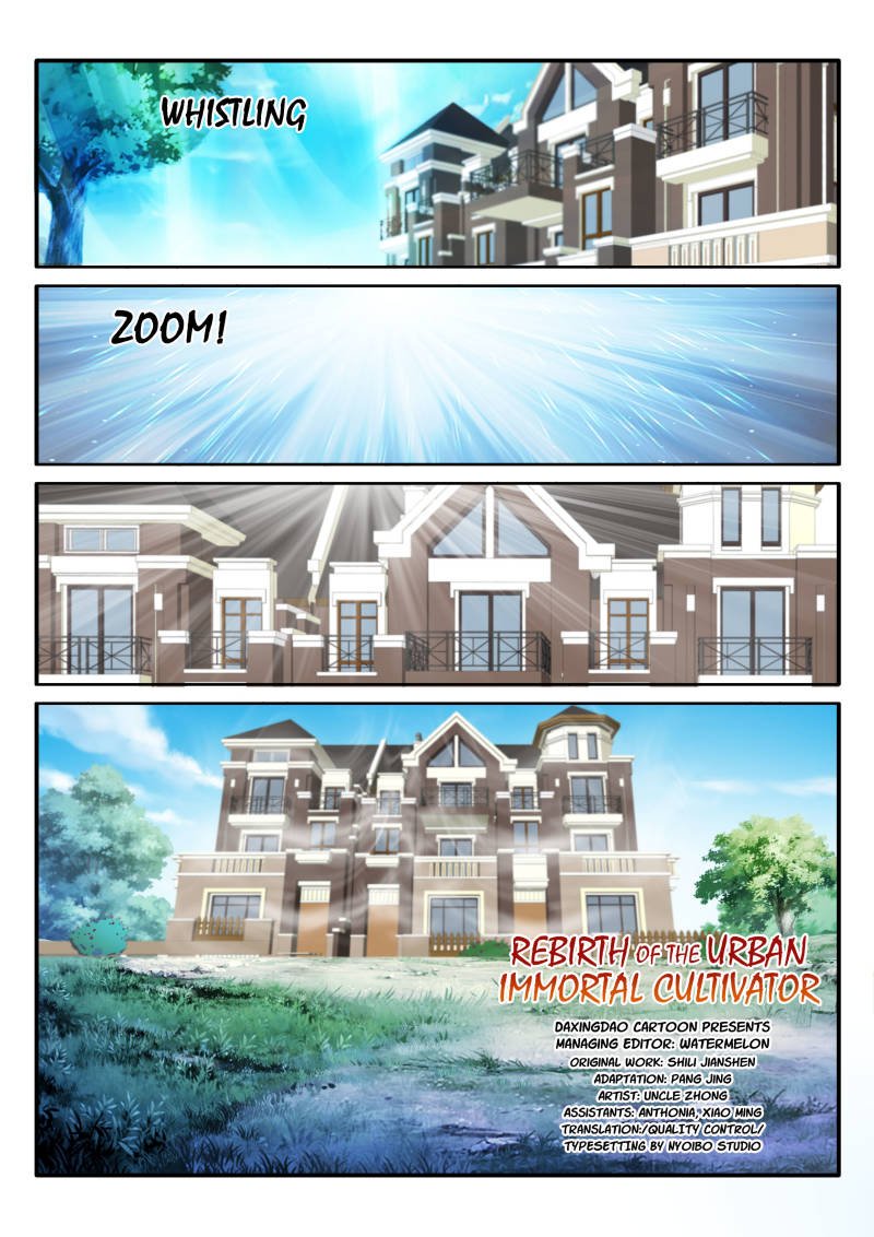 Read Rebirth Of The Urban Immortal Cultivator Manga Online