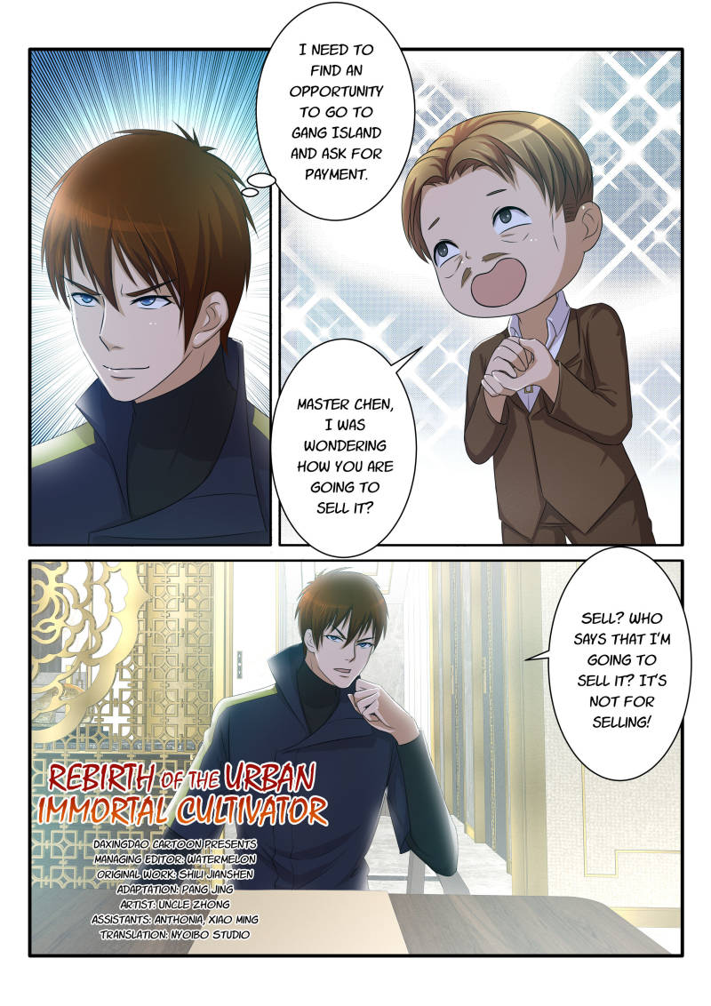 Read Rebirth Of The Urban Immortal Cultivator Manga Online